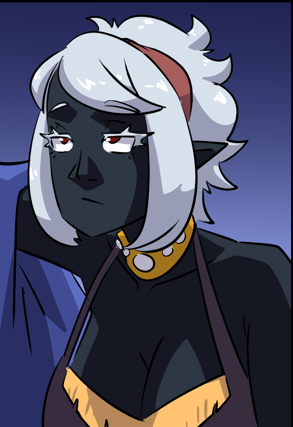 JadexFang's tweet image. Day 81 of annoying my followers by promoting my webcomic:   

Ruby just having one of those days...

         webtoons.com/en/canvas/e-is…