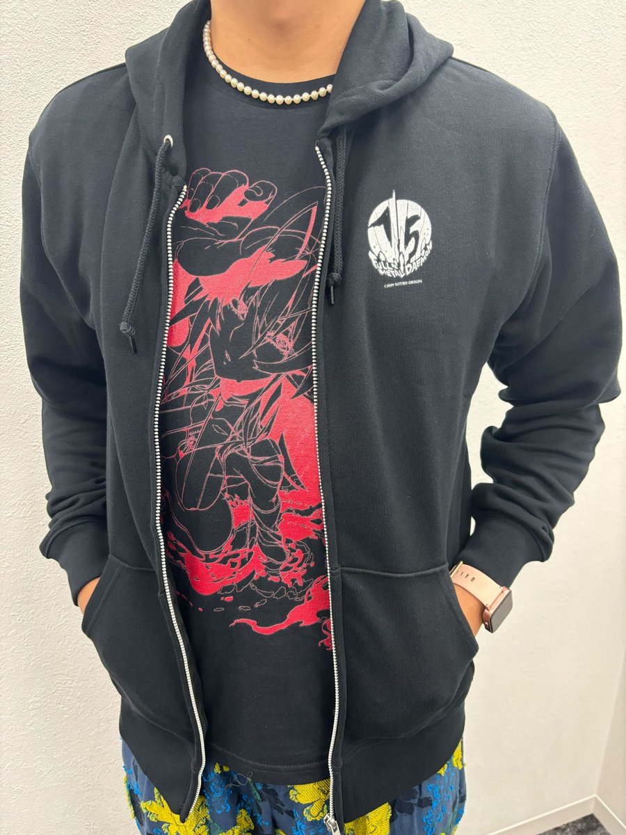 装甲悪鬼村正 』15周年記念！ Tシャツ・ジップパーカー合わせると