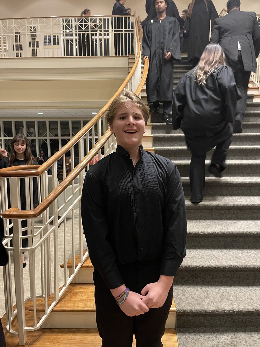 ChoirSmyrna's tweet photo. All-County 2024 was a BLAST! So proud of these amazing musicians and what they accomplished in just a day and a half! 

Love these people!

P.S: Yes, Luke gets his own photo! No questions please! 😂

#onlyoneshs @SmyrnaBulldog 

💜💛 https://t.co/4R2k43sgdn