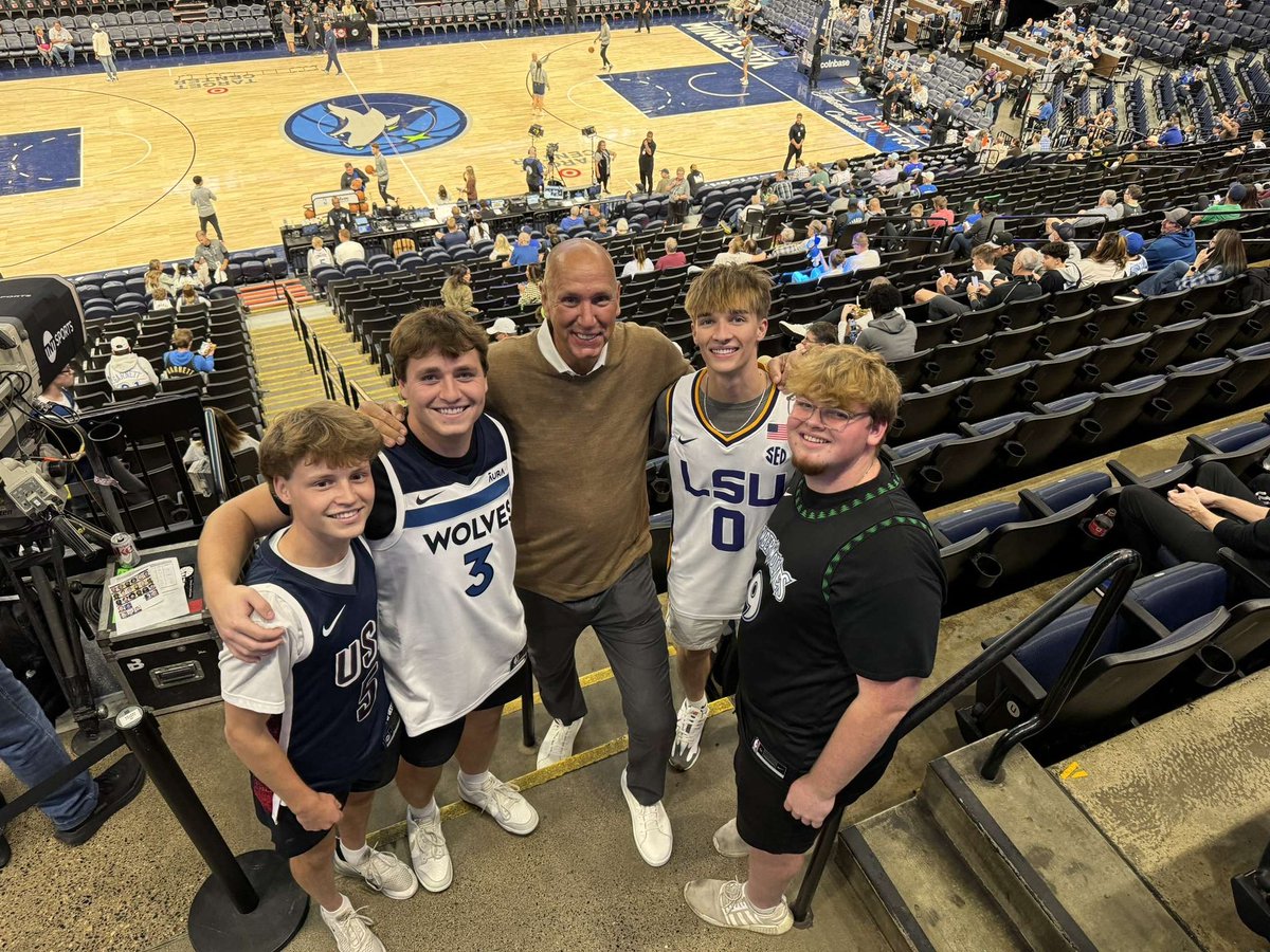 Cyrus Schmidt (@cyschmidt23) on Twitter photo Tough loss but it was awesome getting to meet <a href="/JimPeteHoops/">Jim Petersen</a> just as nice as he is on TV. Go wolves #BringTheNice Tough loss but it was awesome getting to meet <a href="/JimPeteHoops/">Jim Petersen</a> just as nice as he is on TV. Go wolves #BringTheNice