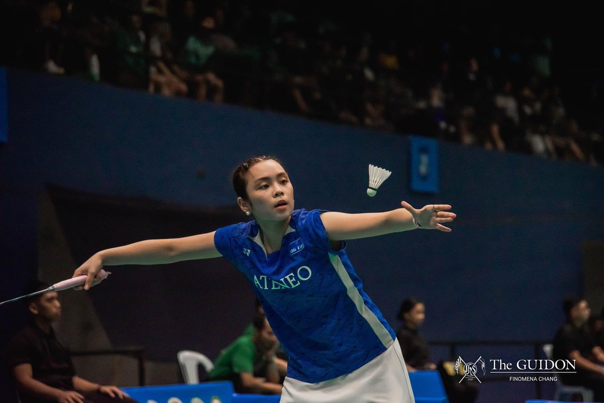 Gabriel Quizan (@gab_theguidon) on Twitter photo THE FIGHT FOR FIVE 🏆
LATER At 1PM: The Ateneo Women’s Badminton Team look to extend their dynasty as they face the UP Fighting Maroons for the third consecutive UAAP Finals.
Follow me for live updates!
📸: Finomena Chang
<a href="/TheGUIDONSports/">The GUIDON Sports</a>
#UAAPBadminton THE FIGHT FOR FIVE 🏆
LATER At 1PM: The Ateneo Women’s Badminton Team look to extend their dynasty as they face the UP Fighting Maroons for the third consecutive UAAP Finals.
Follow me for live updates!
📸: Finomena Chang
<a href="/TheGUIDONSports/">The GUIDON Sports</a>
#UAAPBadminton