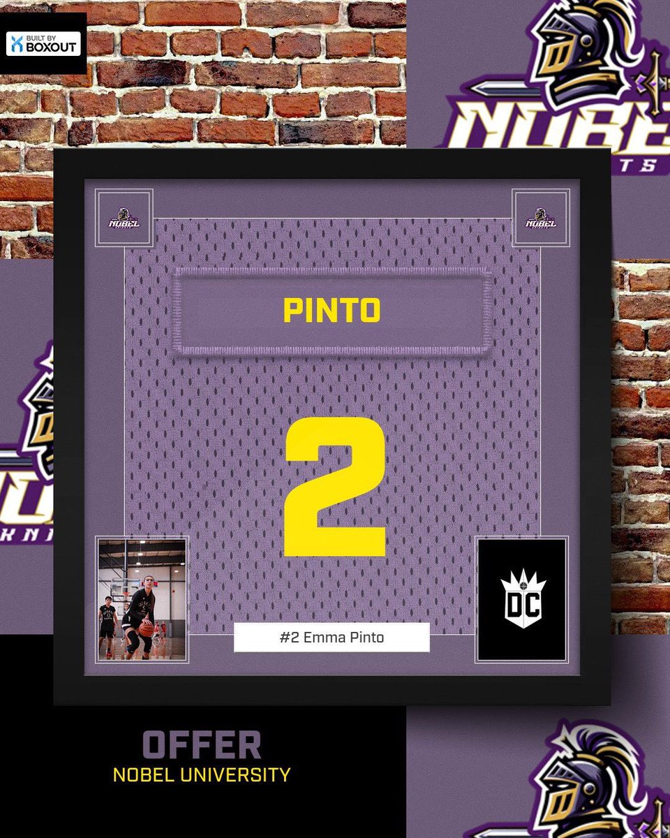 Emma Pinto (@emmapintobball) on Twitter photo So thankful to have received an offer from <a href="/nobeluathletics/">Nobel U Athletics</a> in Buena Park, CA. Thank you to <a href="/Sloading02/">Se Ionne landren</a> for believing in me and for this amazing opportunity #SwordsUp ⚔️💜💛 So thankful to have received an offer from <a href="/nobeluathletics/">Nobel U Athletics</a> in Buena Park, CA. Thank you to <a href="/Sloading02/">Se Ionne landren</a> for believing in me and for this amazing opportunity #SwordsUp ⚔️💜💛