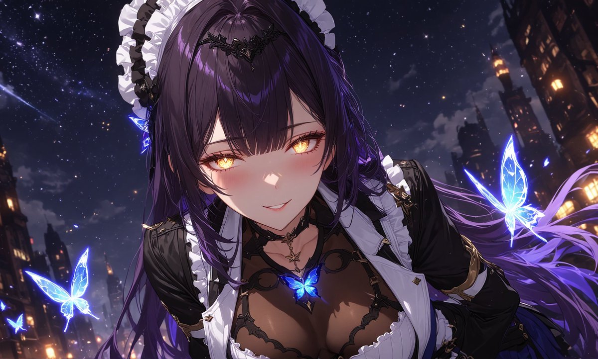 JiloStrinova's tweet photo. Flavia Maid Outfit #Flavia #strinova #Strinova #calabiyau #pixai #superstringtest #shooter #fanart https://t.co/FqwojcgMRO