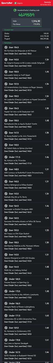DukeofStats's tweet photo. 🏀🏀🏀🏀✅✅✅✅
D83C378  HT Overs Spreadsheet
(Pick your Odds)
5385E26  1K Odds Edit
5A97F03  3K Odds
46295B9  1.3K Odds 

@Julius_Chinwe @Donprosper001
@jaredadcrypto @winwithjayjay
@bigwinner1412 @boomestnation

Quote Me Some  $ZAAR   $ZAAR   @ordzaar #ZAAR https://t.co/QjTPKT4AtT