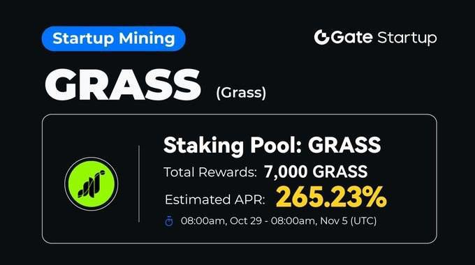 1LaunchCompass's tweet photo. https://t.co/FoQZ3QlxAQ โStartup Miningโ Opportunity: Stake $GRASS
Another chance to stake $GRASS through the Startup Mining event below:
๐ Ends: 11/05
โ๏ธ Staked Token: $GRASS
๐ต Total Rewards: 7,000 $GRASS
๐ https://t.co/K56c1L3bnL
#Airdrop #1Launch https://t.co/87y2VIB2r2