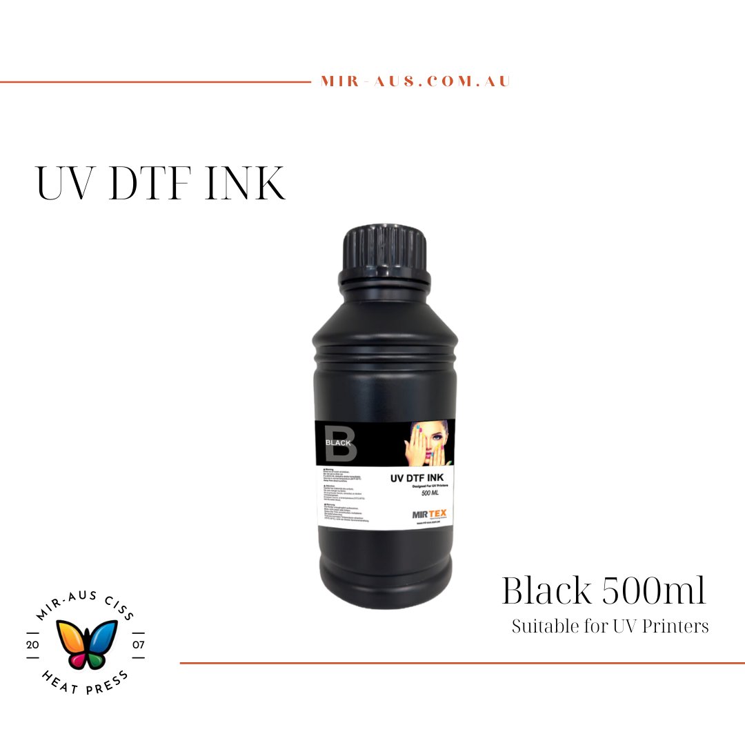 InkSupplySystem's tweet image. UV Black Ink 500ml for UV printers

continuousinksupplysystem.com.au/en/uv-dtf/1004…

#uv #uvdtfink #uvprint #dtfsupply #printing #mirpress #ciss #Mir-aus
 #miraus #continuousinksupplysystem #heatpress #sydney #sublimationink #refillable #refillableink