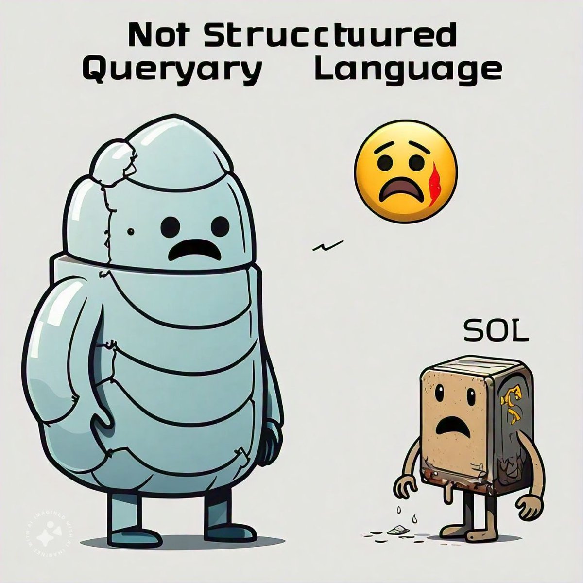 chiragsde's tweet image. If MongoDB is a NoSQL database, what does SQL stand for? (Hint: Not Structured Query Language here! 😉)
#hr #remotejobs #fullstackdeveloperjobs #mernstackjobs #mongodb #sql