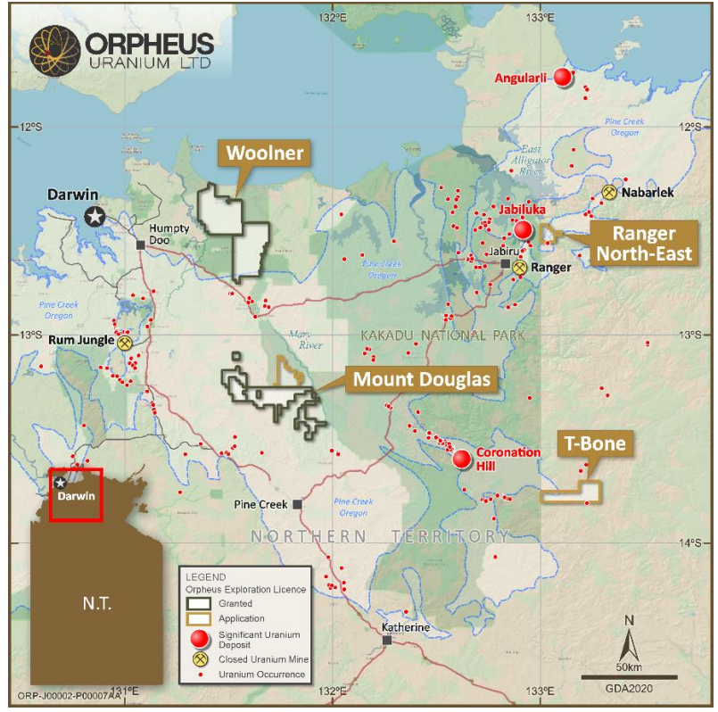 Orpheus Uranium $ORP is pleased to report on its activities and cash flow for the September quarter.

During the quarter, Orpheus commenced on-ground activities at the company's Mt Douglas project in NT.

Read the full quarterly activities report below ⤵️

wcsecure.weblink.com.au/pdf/ORP/028739…