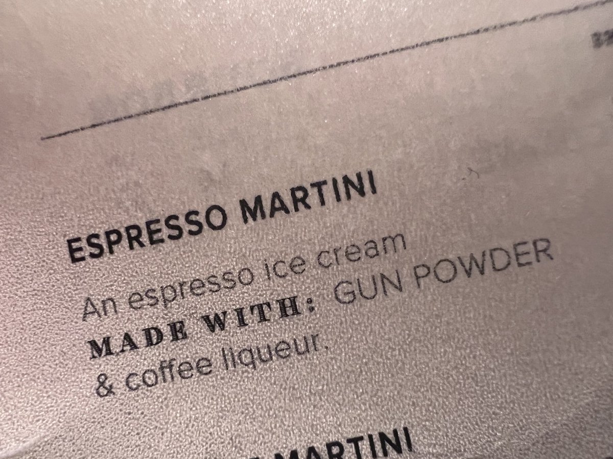 Enjoying a late night boozy ice cream at <a href="/AubiandRamsa/">Aubi & Ramsa</a>. Loving the espresso martini with Gun Powder gin and coffee liqueur.