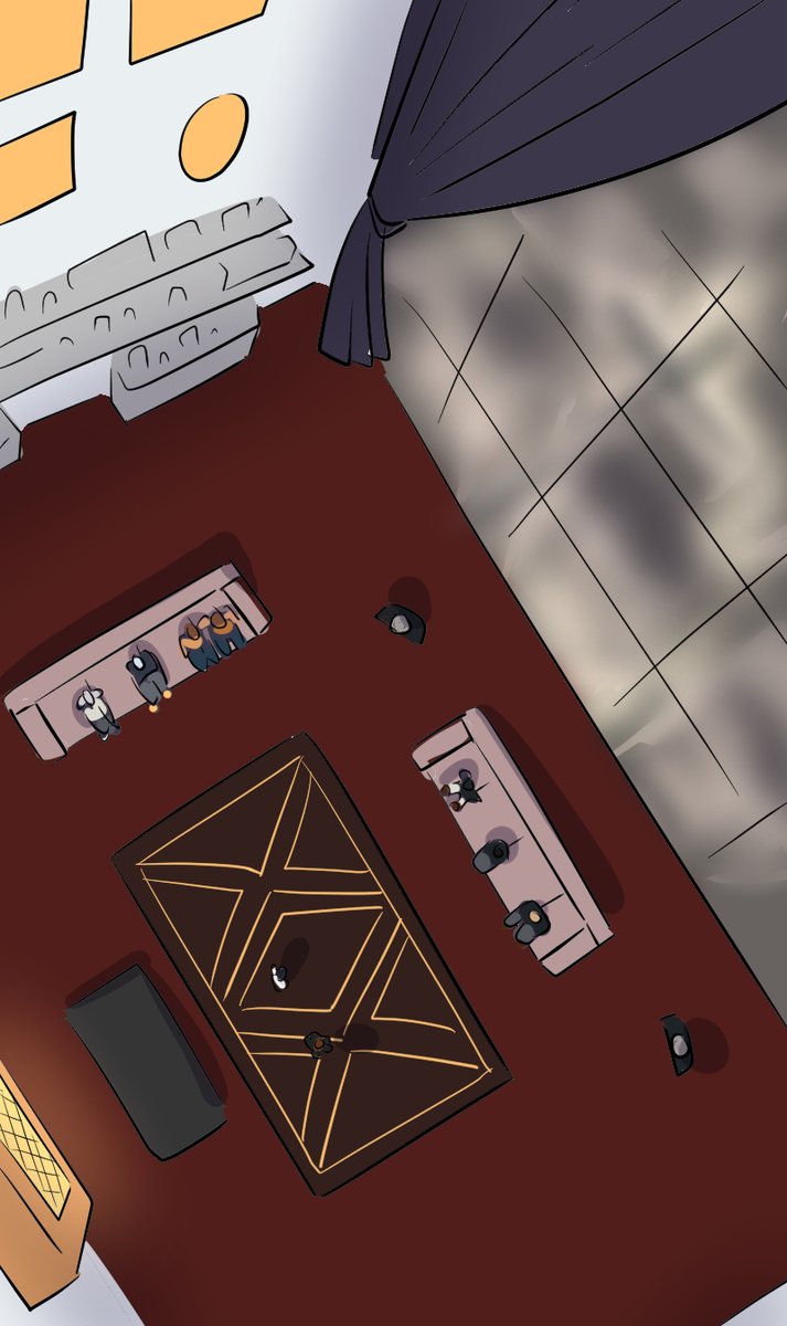 JadexFang's tweet image. Day 93 of annoying my followers by promoting my webcomic:

Fun fact, This room was suppose to have various paintings all around to make it look more like a study room. The idea was scrapped because I was not gonna put in more work than I had to.

webtoons.com/en/canvas/e-is…