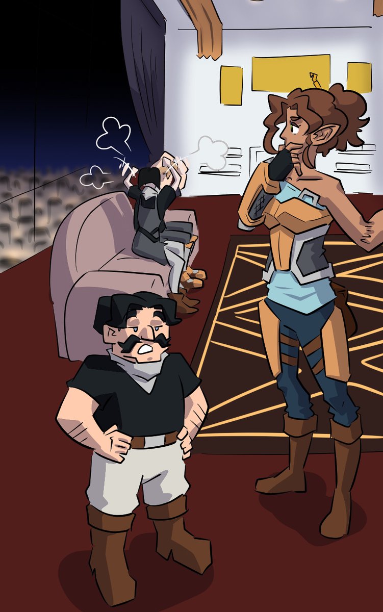 JadexFang's tweet image. Day 93 of annoying my followers by promoting my webcomic:

Fun fact, This room was suppose to have various paintings all around to make it look more like a study room. The idea was scrapped because I was not gonna put in more work than I had to.

webtoons.com/en/canvas/e-is…