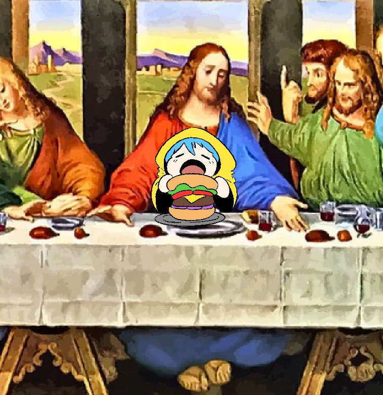 capuccino_mr's tweet image. How i remember the last supper #luce #art