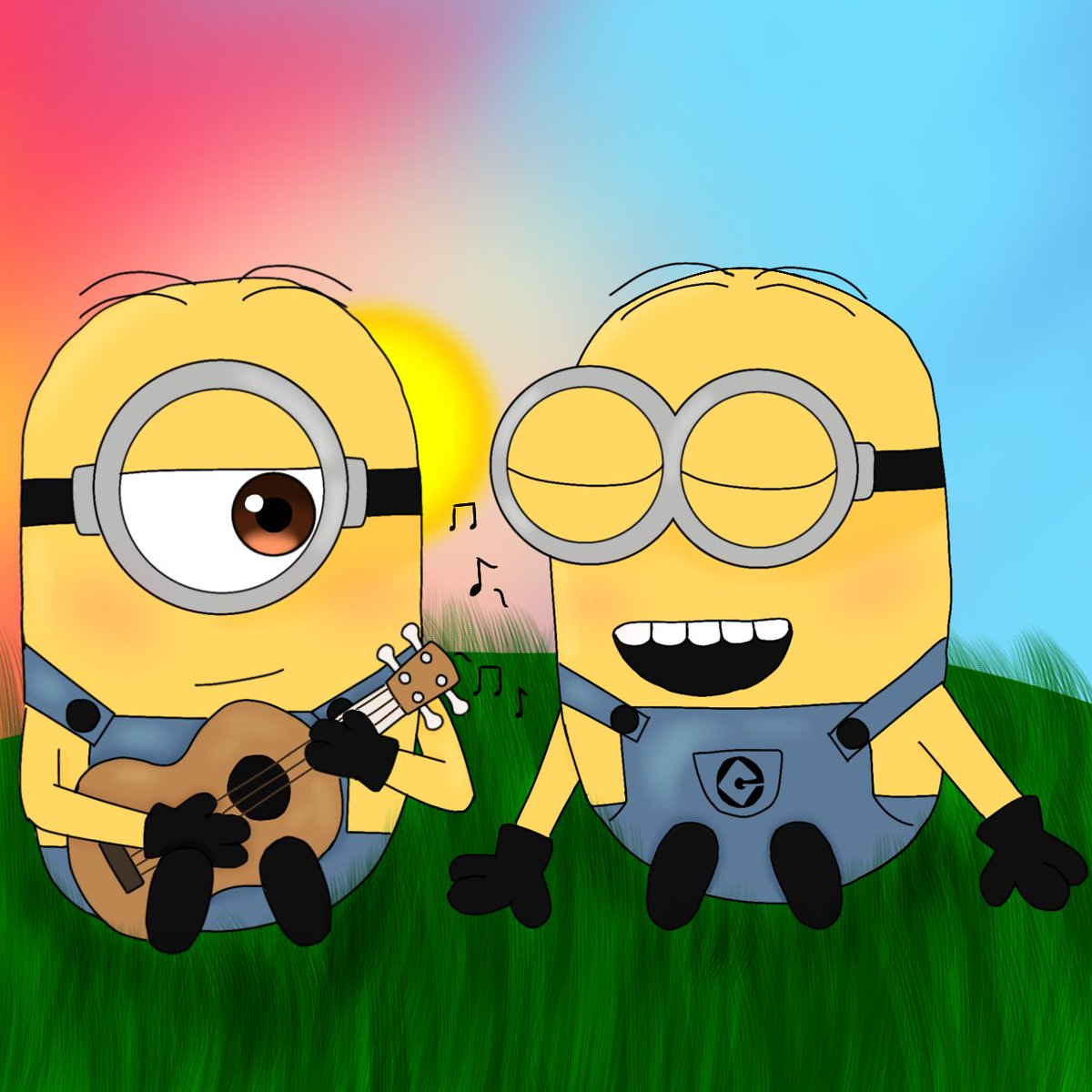 sleepycat375's tweet photo. Music 🎶
#minions #despicableme #minionfanart #miniondave #minionstuart #illumination https://t.co/pZzNt8miDH