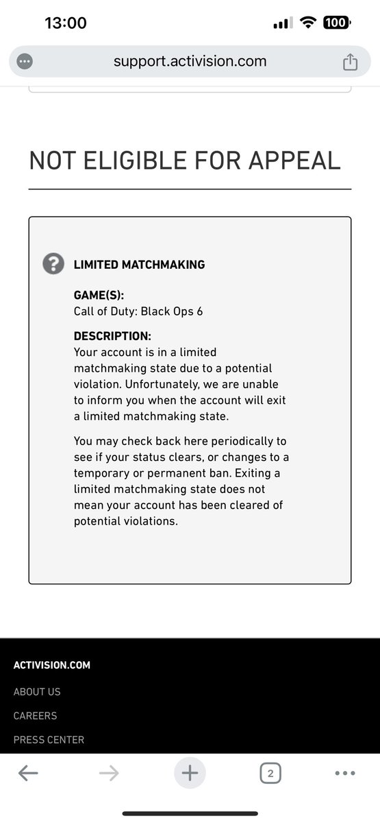 DeAugustoo's tweet photo. @CODUpdates Investigate this issue where you put legit players in shadowban lobbys, 3 years odlf this shit rn https://t.co/Nl8MdQw5Kt