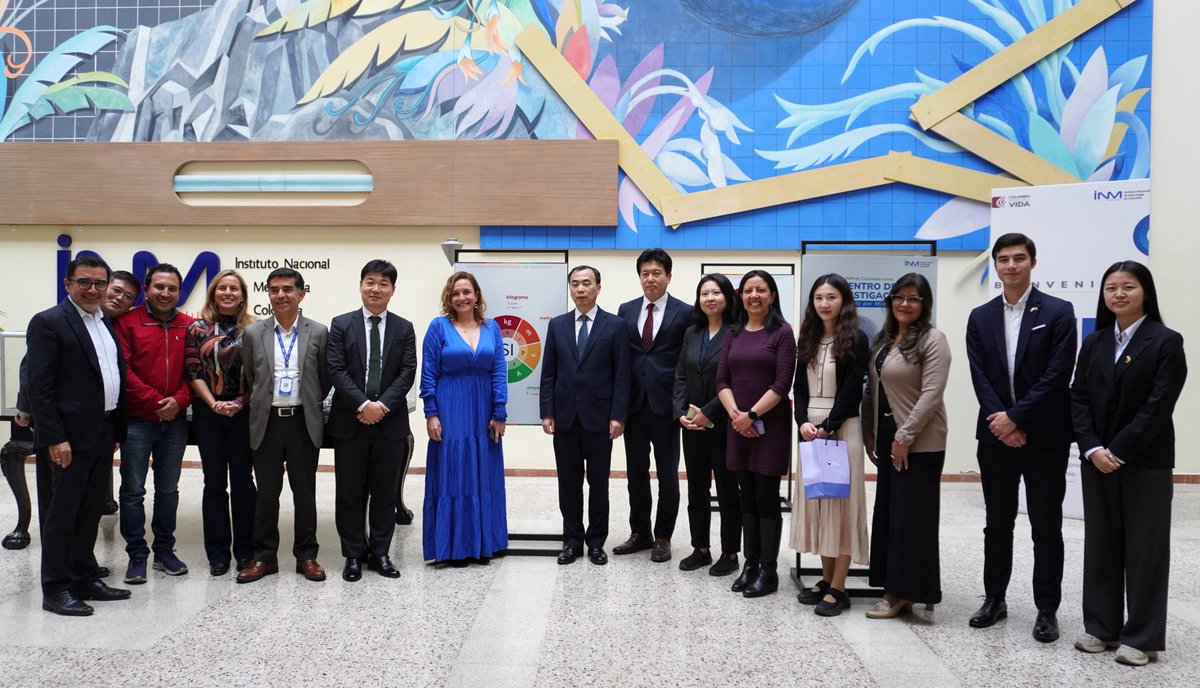 INMdeColombia's tweet photo. #Hoy tuvimos la visita de @KOICACOLOMBIA y la delegación del #GobiernodeCorea en nuestras instalaciones. Esta visita fue una excelente oportunidad para mostrar los resultados destacados de la implementación del #ProyectoPromotion. https://t.co/Zpo3wmSBD3
