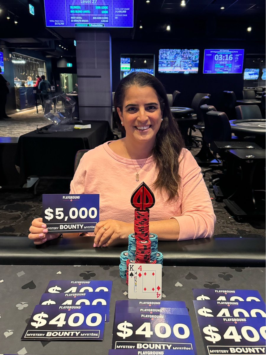 lilylotfy's tweet photo. Hey guys, I did it! Won the 1k mystery bounty here at playground yesterday with 13 bounties in tow! 🥳🥳 (mostly min bounties but we’ll take it! Can’t run good everywhere 😂) https://t.co/qOIWJ7OXWM