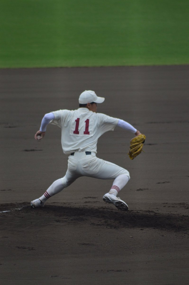 shimI_long's tweet photo. 土曜日の紅陵。

投球モーションダイナミックになったなーって感じたしテンポいいし、球速以上に速く感じたなーめっちゃ好い‼️

進化だねうれしいねー✨ https://t.co/NjQ9TdiolP