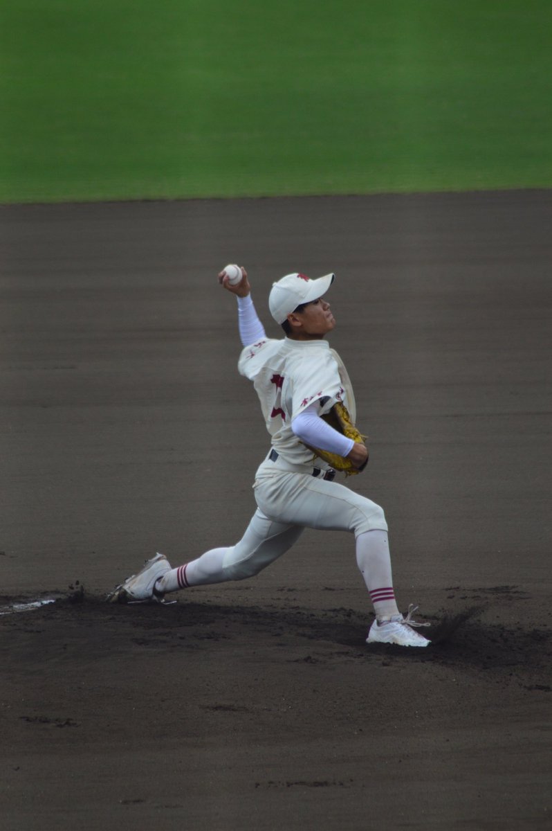 shimI_long's tweet photo. 土曜日の紅陵。

投球モーションダイナミックになったなーって感じたしテンポいいし、球速以上に速く感じたなーめっちゃ好い‼️

進化だねうれしいねー✨ https://t.co/NjQ9TdiolP