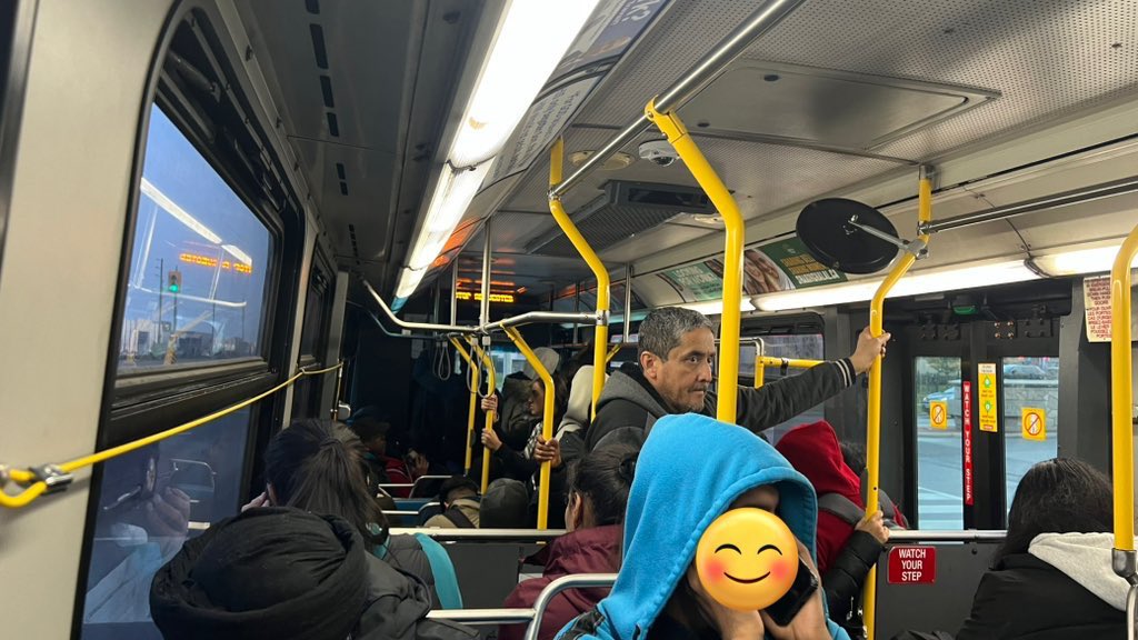 VanishingUnder's tweet photo. Hey @TownOfCaledon, people want transit! @BramptonTransit’s 41 into Bolton is absolutely packed to the doors, and only runs every 110 minutes. More frequency equals more freedom from traffic on Highway 50 https://t.co/wofBoaWMQb