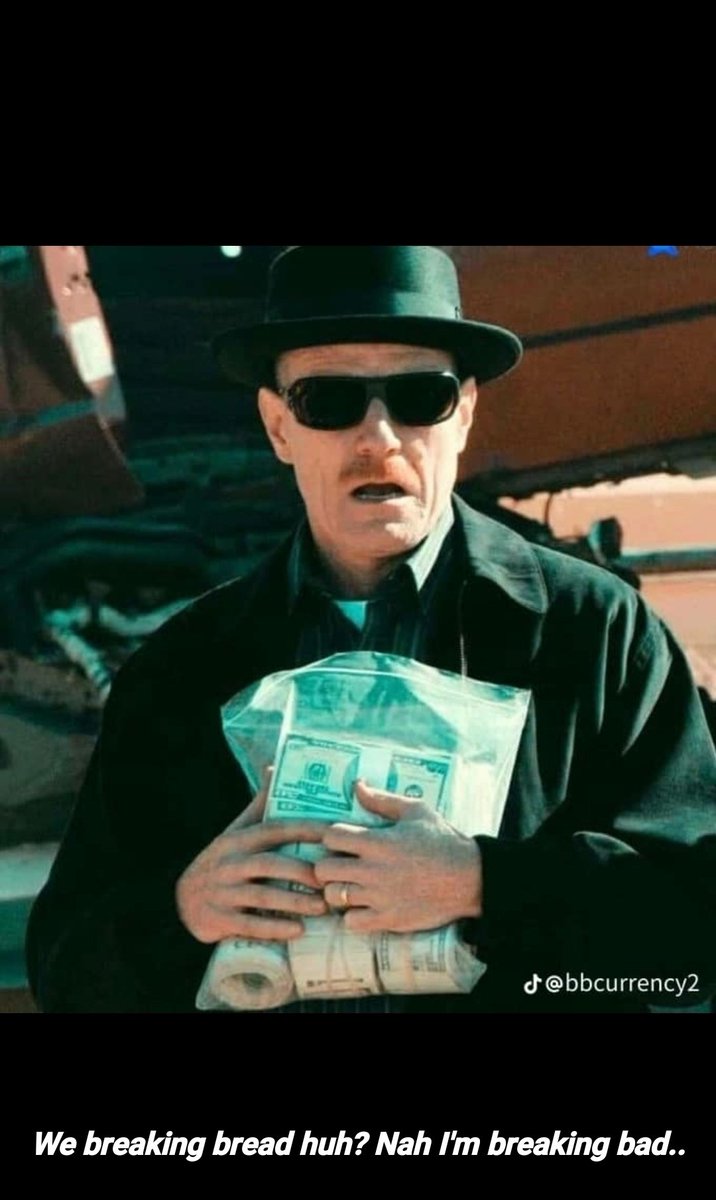 goofyme2003's tweet photo. We breaking bread huh? Nah I'm breaking bad... https://t.co/X6mDZnv2u5