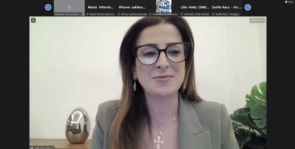 On October 28th, the IWDU held a Zoom meeting, centered on a discussion of recent  developments in the Middle East. Participants were also briefed on the upcoming IDU Forum and the IWDU Board elections, scheduled for December 3rd in Washington, D.C. #morewomenbetterpolitics