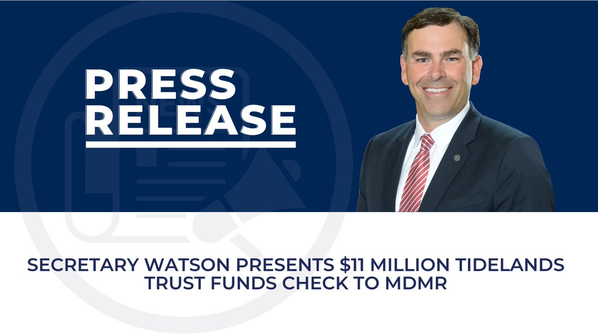 MississippiSOS's tweet photo. "All of Mississippi benefits when the Coast works together to manage some of the state’s most treasured property." -@michaelwatsonms

Read more👉 https://t.co/Mzxk8KIHOx https://t.co/5bGtA0AOUc