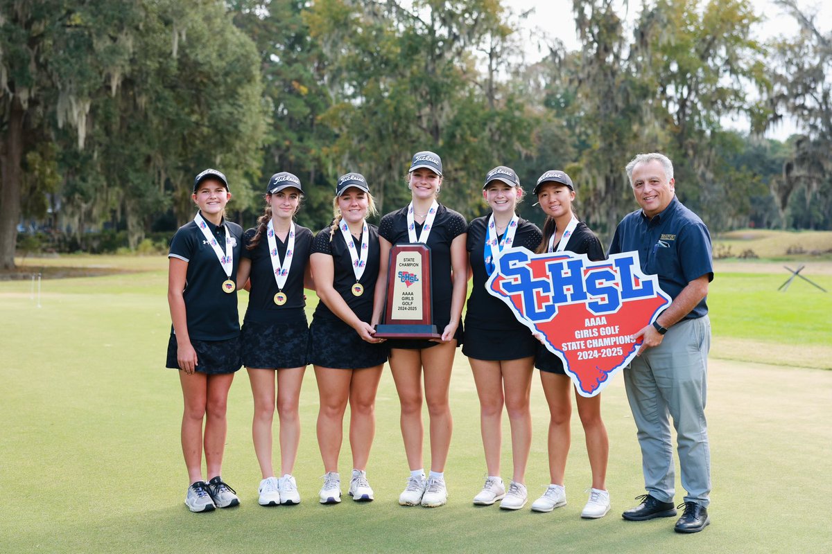 Congrats to the MRHS Girls Golf Team for winning the 4A State Championship for the 2nd consecutive year.
Additionally, Congrats to the HHIHS Girls Golf Team for being the 4A State runner-up.
Great day for Beaufort County School District Girls Golf.  Well done! <a href="/BeaufortSchools/">Beaufort Schools, SC</a>
