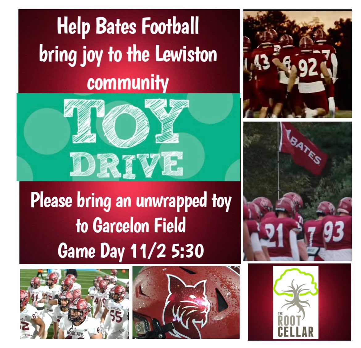 LJWC's tweet photo. @BatesAlumni, please consider sending toys through mail to 
Chris McKibbon
c/o Bates College Athletics 
Alumni Gym
130 Central Av
Lewiston, ME 04240 https://t.co/rcElyYplQ8