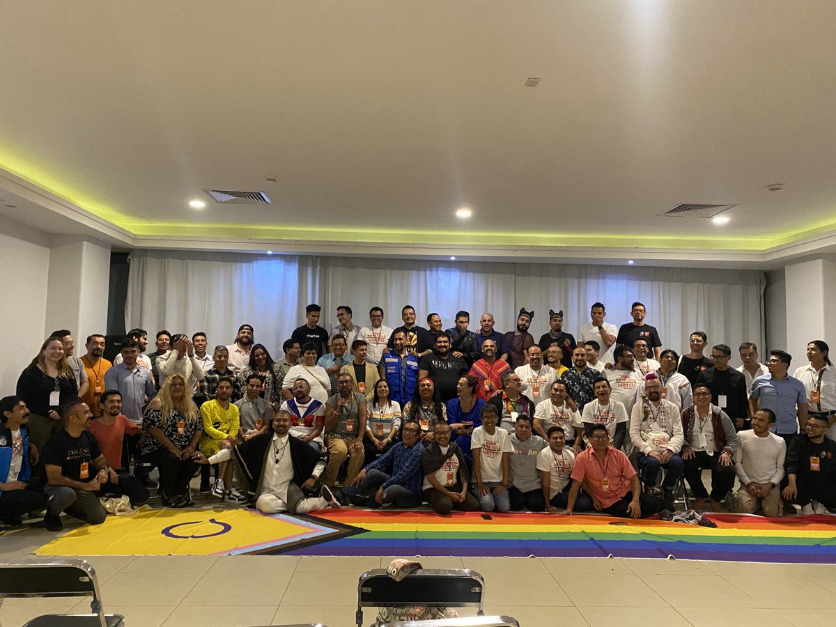 OPSOMSMexico's tweet photo. 🏳️‍🌈 Durante el Foro Abya Yala Latinoamericano LGBTTTI+ convocado por @redgaylatino con el apoyo de @ahf_mexico, acompañamos la discusión sobre VIH, derechos y salud en grupos prioritarios de la diversidad sexual y de género, personas en situación de movilidad y pueblos indígenas. https://t.co/XSgJX8wLTv