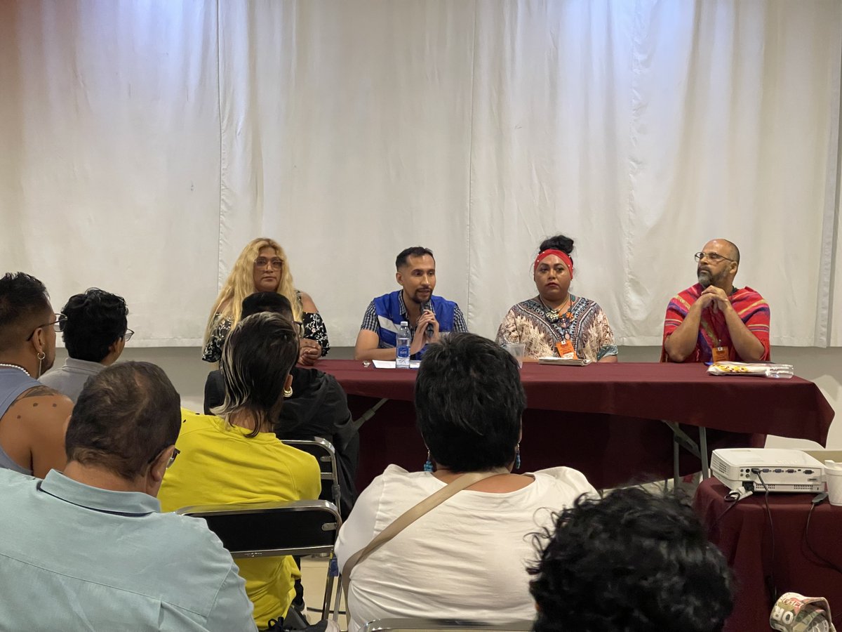 OPSOMSMexico's tweet photo. 🏳️‍🌈 Durante el Foro Abya Yala Latinoamericano LGBTTTI+ convocado por @redgaylatino con el apoyo de @ahf_mexico, acompañamos la discusión sobre VIH, derechos y salud en grupos prioritarios de la diversidad sexual y de género, personas en situación de movilidad y pueblos indígenas. https://t.co/XSgJX8wLTv