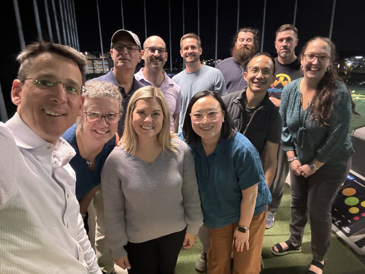 Great night at #CBUS <a href="/Topgolf/">Topgolf</a> ⛳️ with our awesome <a href="/OhioStateSurg/">Ohio State Wexner Medical Center Surgery Dept.</a> Trauma Critical Care &amp; Burn faculty! Fun #TeamBuilding with an outstanding group of individuals. We better stick to surgery! 🤣 Lucky to be a #Buckeye 🙌 #TEAM #Bonding