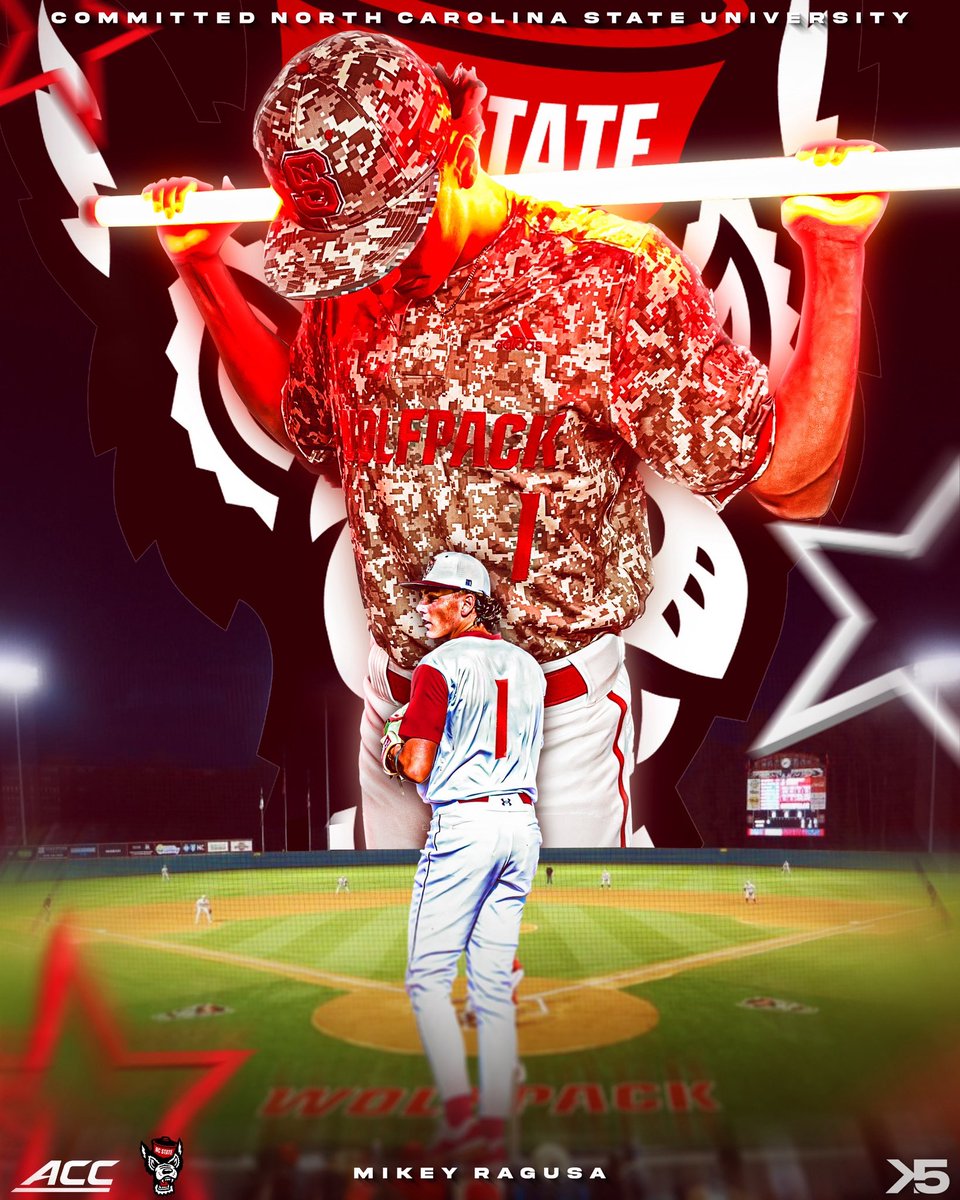 Very excited to announce I will be furthering my academic and athletic career at North Carolina State University. Thank you to all Coaches that have got me to this point. Also, thank you to the NC State coaching staff for giving me this amazing opportunity🐺🐺#Pack9