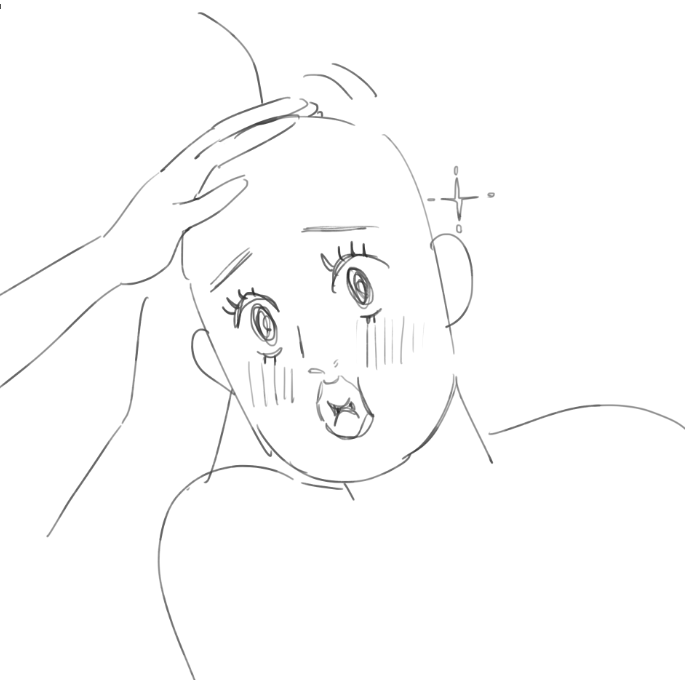 今おばあちゃんに体寄せて甘えてみたら
よしよししてくれて2枚目の顔になった 