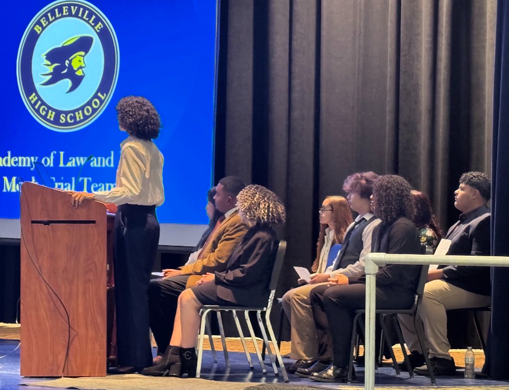🙏 Huge thanks to everyone who made the Belleville BOE Candidate Forum a success, including the BOE candidates for their participation—good luck! Shoutout to the BHS Law Related Education Program &amp; Mock Trial Team for leading such an impactful event. Proud of our students! 👏