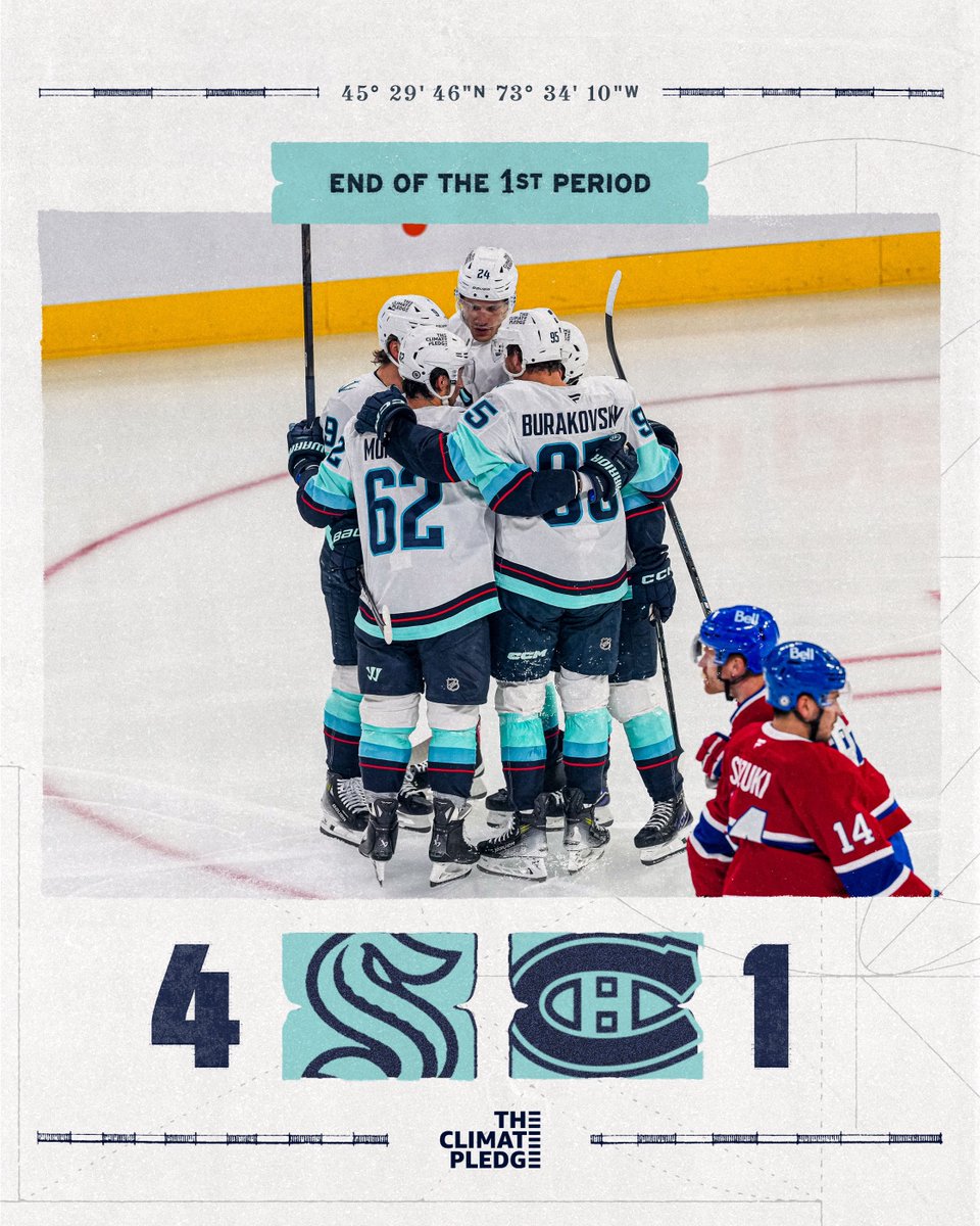 SeattleKraken's tweet photo. phewwwww that was an exciting first period 😅

how y'all doing out there? https://t.co/rBGZ0hDHXA