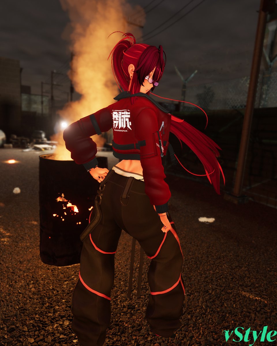 【vStyle File#31】     
Name: Xyare <a href="/Xyare1/">Xyare</a>
Platform: VRChat   
Shot at: _REALITY
#VRChat #VRChatPhotography #vrchatmoments #vStyle #vrphotographer