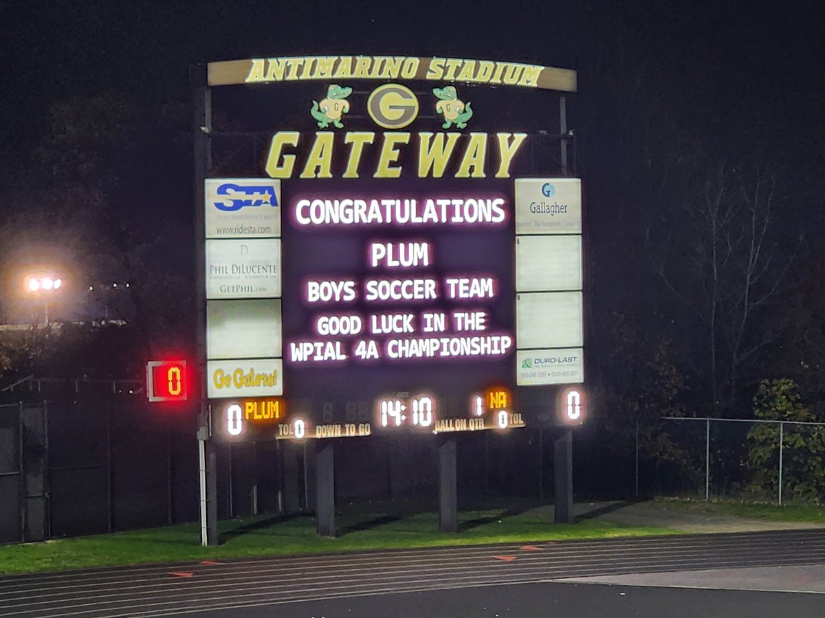 Rick Berrott (@plumtvprod) on Twitter photo <a href="/MensPlumSoccer/">Plum Mens Soccer</a> goes to the WPIAL Championship Friday night with a 2-1 victory over N.A.! <a href="/PlumTeachers/">Plum Teachers</a> @plum_cheer <a href="/PlumAthletics/">Plum Athletics</a> <a href="/PatMcAfeeShow/">Pat McAfee</a> <a href="/muldowney/">patrick</a> <a href="/missi_matthews/">Missi Matthews</a> <a href="/RichieWalsh/">Rich Walsh KDKA</a> <a href="/ChrisMuellerPGH/">Chris Mueller</a> <a href="/mikeclarkWTAE/">Mike Clark</a> <a href="/PlumTeachers/">Plum Teachers</a> <a href="/EddieSEMG/">Eddie Edwards</a> <a href="/nicmaduroguerra/">Nicolas Maduro Guerra</a> <a href="/EddieSEMG/">Eddie Edwards</a> <a href="/MensPlumSoccer/">Plum Mens Soccer</a> goes to the WPIAL Championship Friday night with a 2-1 victory over N.A.! <a href="/PlumTeachers/">Plum Teachers</a> @plum_cheer <a href="/PlumAthletics/">Plum Athletics</a> <a href="/PatMcAfeeShow/">Pat McAfee</a> <a href="/muldowney/">patrick</a> <a href="/missi_matthews/">Missi Matthews</a> <a href="/RichieWalsh/">Rich Walsh KDKA</a> <a href="/ChrisMuellerPGH/">Chris Mueller</a> <a href="/mikeclarkWTAE/">Mike Clark</a> <a href="/PlumTeachers/">Plum Teachers</a> <a href="/EddieSEMG/">Eddie Edwards</a> <a href="/nicmaduroguerra/">Nicolas Maduro Guerra</a> <a href="/EddieSEMG/">Eddie Edwards</a>