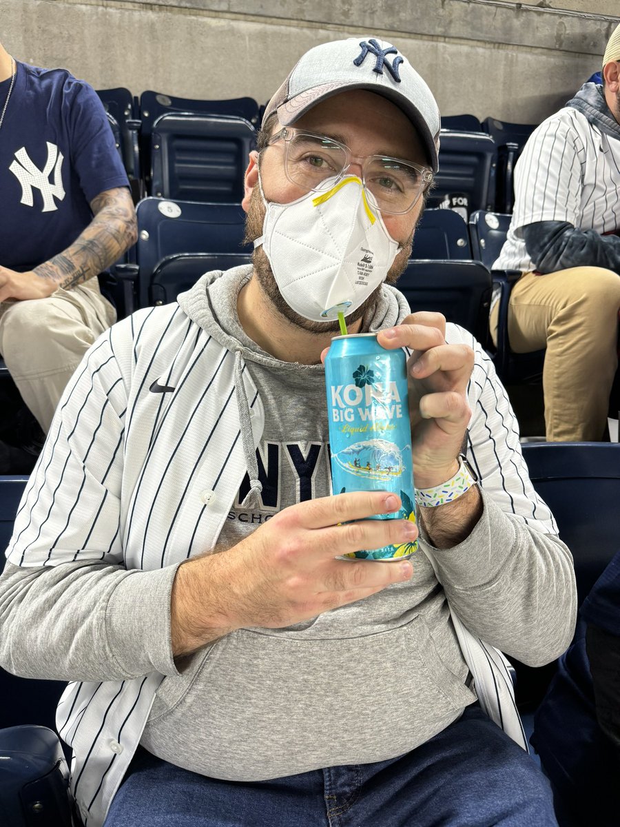 Never go to the World Series without your <a href="/SIPmask/">SIPmask</a>. I can go to the game, have beer, and ensure I’m not unnecessarily exposed in crowded spaces to protect my loved ones and myself. Go Yankees!