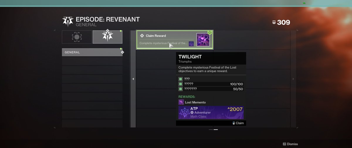 All_The_Players's tweet image. Step 1: While wearing the Tower Staff Mask, speak to Eva Levante then Saint-14

Step 2: While wearing the Cursed Thrall mask, get 100 kills with explosive weapons (GLs)

Step 3: While wearing the Finalized Ghost mask, get 50 kills with swords in an expert Haunted Sector.