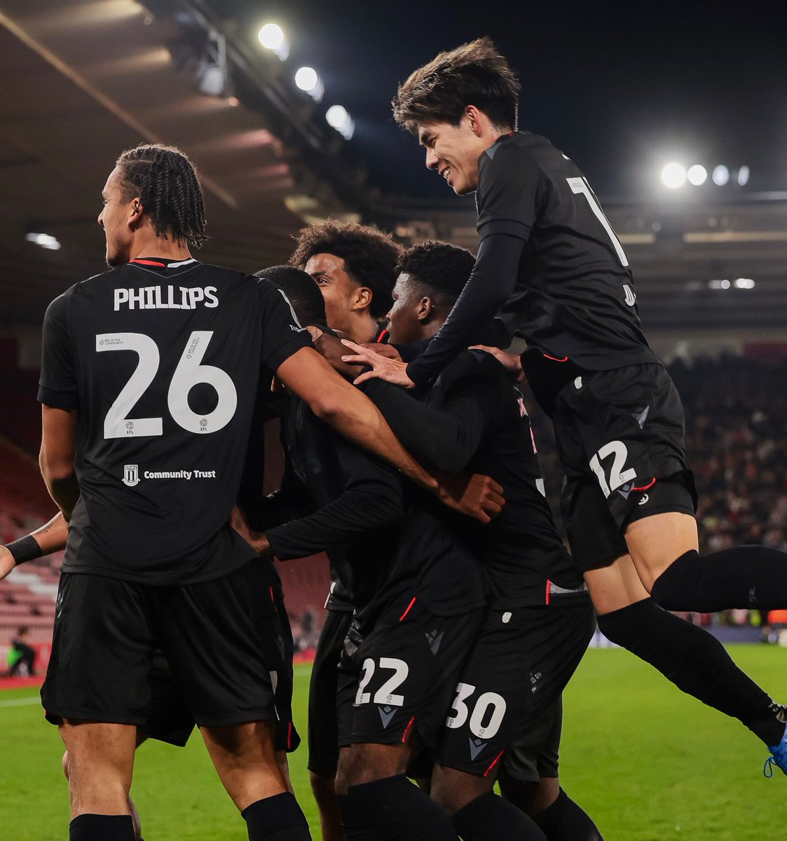 It would have been great to get through to the quarter-final, but I think we can all be inspired by the effort, personality and character we showed tonight.

Thank you to the 900 Potters for travelling so far and for making so much noise for us throughout.

Three important games