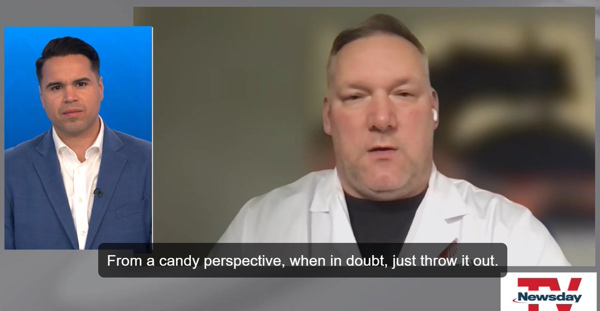KaliChanNews's tweet image. Let’s keep our #children and neighborhood safe this #Halloween🎃. Dr. Robert Schwaner from Stony Brook University Hospital shares tips to keep in mind when trick-or-treating so you have a Spooktacular Night. @KenBuffa

#candycheck #trafficsafety #pumpkins

tv.newsday.com/watch/news/hea…