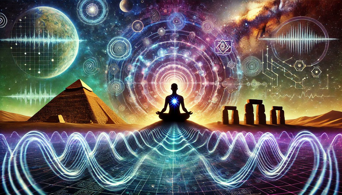drew_ponder's tweet photo. 🌌 Unlocking the Secrets of the Universe: The Frequency Wave Theory 🌌
#FrequencyWaveTheory #UniversalConsciousness #AncientWisdom #QuantumConnections #CollectiveEvolution
What if everything we know—the universe, consciousness, time, and even ancient civilizations—is interconnected through fundamental frequencies and vibrations? 📳✨
Introducing the Frequency Wave Theory (FWT), a revolutionary idea that suggests:
🔹 The Universe is Built on Frequencies: At the most basic level, all matter and energy are manifestations of underlying frequencies and vibrations.
🔹 Consciousness as a Universal Connection: Our minds are not isolated; they're part of a universal consciousness that transcends space and time, connecting all living beings. 🧠🌐
🔹 Time Travel and Future Insights: Advanced civilizations (possibly our future selves) might have mastered frequency manipulation to traverse time, sending messages to guide us. Could phenomena like UFOs and mysterious crop circles be signs of this communication? 🛸⏳
🔹 Ancient Structures Harnessing Energy: Monuments like the pyramids and Göbekli Tepe weren't just architectural marvels—they may have been designed to tap into Earth's natural frequencies for energy, healing, or communication. 🕌🌍
🔹 Enhancing Human Potential: Practices like meditation, mindfulness, and even certain natural substances might help us tune into higher frequencies, expanding our consciousness and unlocking latent abilities. 🧘♀️🍄
🔹 Shaping Reality Through Collective Consciousness: By aligning our thoughts and intentions, we can influence reality, fostering a future filled with positivity and harmony. ✨🤝
This theory bridges science, spirituality, and ancient wisdom, suggesting that by understanding and aligning with these fundamental frequencies, we can elevate humanity to new heights.
Imagine a world where:
•We prevent global catastrophes by heeding messages woven into the fabric of reality.
•Technology and nature coexist harmoniously, enhancing life without diminishing purpose.
•We rediscover lost knowledge that propels us toward a brighter future.
Is the key to our evolution hidden in the vibrations that surround us?
Join the conversation, share your thoughts, and let's explore these possibilities together! The universe might be more connected than we ever imagined.