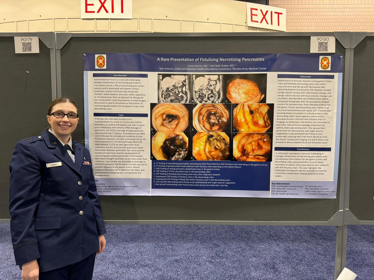 SAUSHEC Gastroenterology & Hepatology (@saushec_gi) on Twitter photo Capt Jessica Demes at #ACG2024 Capt Jessica Demes at #ACG2024