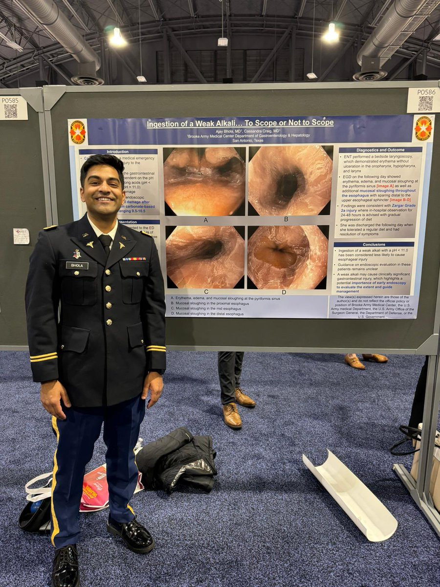 SAUSHEC Gastroenterology & Hepatology (@saushec_gi) on Twitter photo CPT Ajay Bhola at #ACG2024 CPT Ajay Bhola at #ACG2024