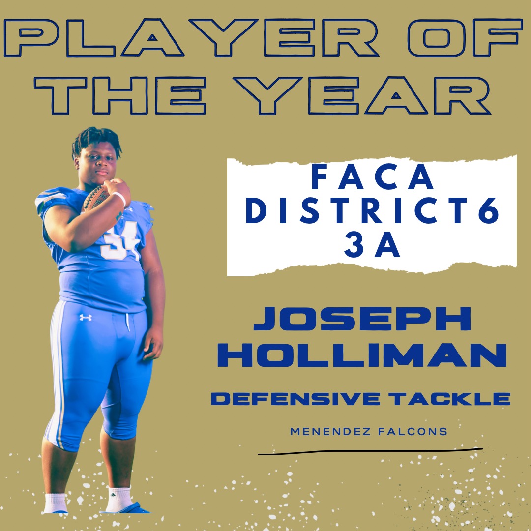 MenendezFootba1's tweet photo. Congratulations to the Falcons who made the district 6 FACA All District Team https://t.co/sW51L7hyMz