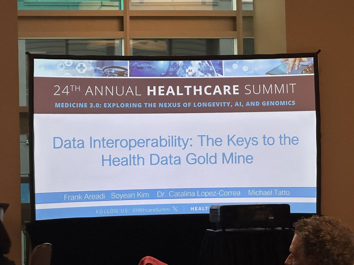 Healthcare Summit by Reboot Communications (@hlthcaresumm) on Twitter photo 🔑Panel: Data Interoperability – The Keys to Health Data Gold Mine
Moderated by Michael Green, <a href="/Infoway/">Infoway</a>
The distinguished panelists included:
🔹 Frank Arcadi, P.Eng. – @Petal
🔹 Soyean Kim – <a href="/SFU/">Simon Fraser University</a>
🔹 Dr. Catalina Lopez-Correa - <a href="/GenomeCanada/">Genome Canada</a>
🔹 Michael Tatto – <a href="/PHSAofBC/">Provincial Health Services Authority</a> 🔑Panel: Data Interoperability – The Keys to Health Data Gold Mine
Moderated by Michael Green, <a href="/Infoway/">Infoway</a>
The distinguished panelists included:
🔹 Frank Arcadi, P.Eng. – @Petal
🔹 Soyean Kim – <a href="/SFU/">Simon Fraser University</a>
🔹 Dr. Catalina Lopez-Correa - <a href="/GenomeCanada/">Genome Canada</a>
🔹 Michael Tatto – <a href="/PHSAofBC/">Provincial Health Services Authority</a>