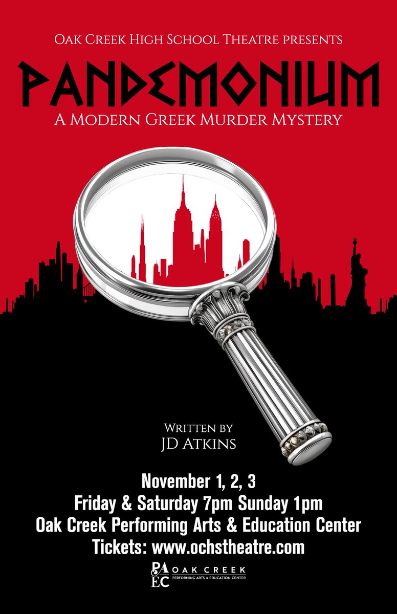 Elizabeth Fritz (@fritz_educator) on Twitter photo OCHS Theatre presents Pandemonium this weekend! Get tickets at oakcreekpaec.com
<a href="/Athletics_OCHS/">Knights Athletics</a> <a href="/MjLataille/">Mr. Lataille</a> OCHS Theatre presents Pandemonium this weekend! Get tickets at oakcreekpaec.com
<a href="/Athletics_OCHS/">Knights Athletics</a> <a href="/MjLataille/">Mr. Lataille</a>