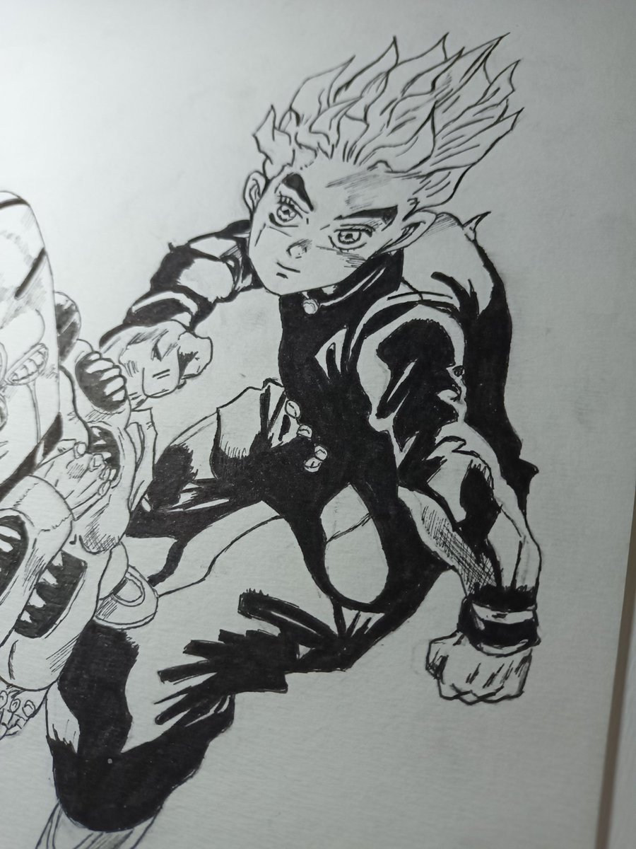 Déjà commençons avec mon Koichi #jojo #drawing