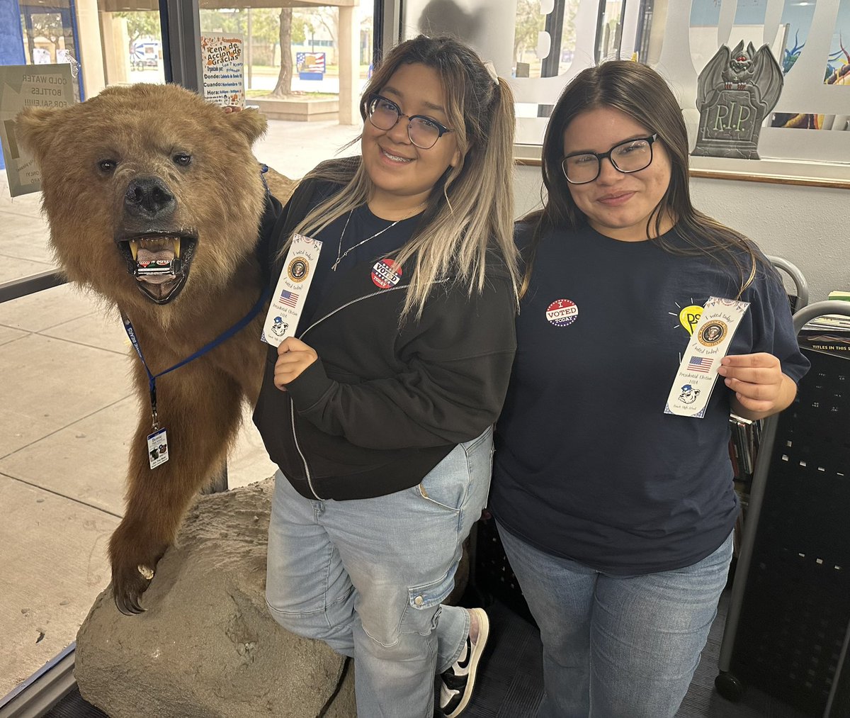 Bowie High School Library tweet media