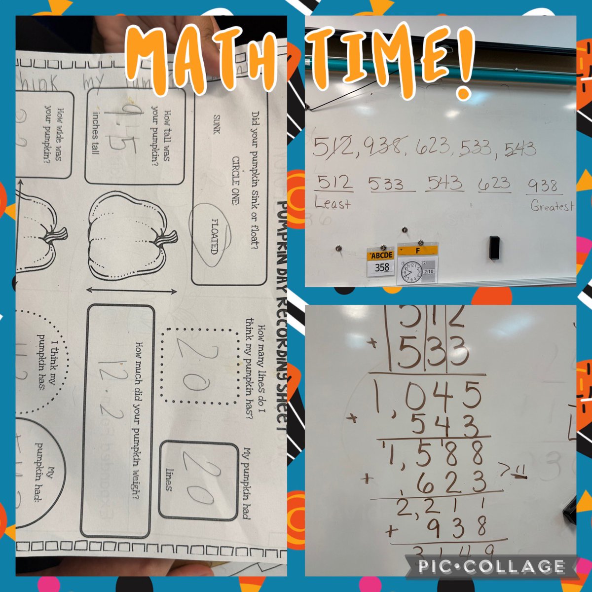 Today we had so much fun with our pumpkin investigation! <a href="/NISDKallison/">Kallison Elementary</a>